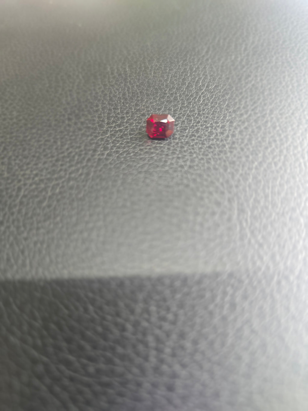 Unheated Natural Ruby 1.16ct Octagon — IGLC Certified — Ministry of Gems