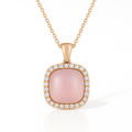 Rose Quartz Pendant — Ministry of Gems exclusive design