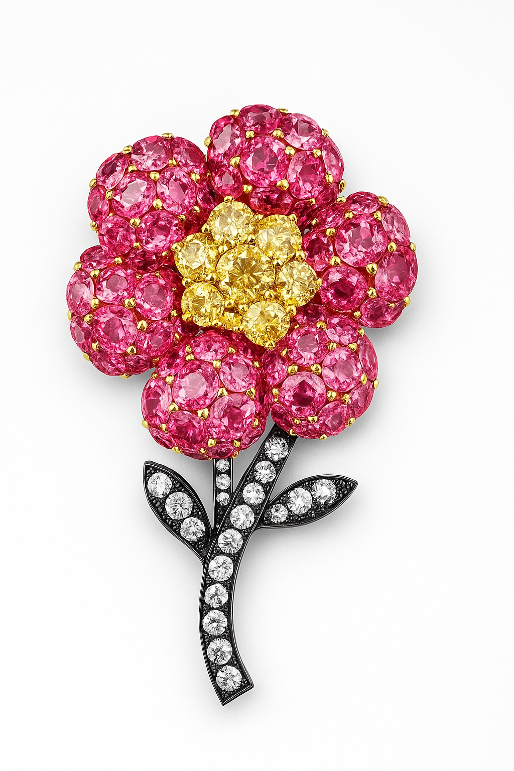 Sapphire Flower — Ministry of Gems exclusive design