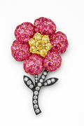 Sapphire Flower — Ministry of Gems exclusive design