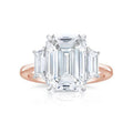 Three Stone Emerald Engagement Ring Rose Gold Jpeg — Ministry of Gems exclusive design