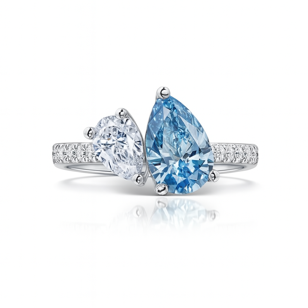 Toi & Moi Ring — Ministry of Gems exclusive design