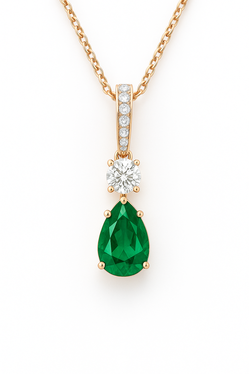 Tsavorite Pendant — Ministry of Gems exclusive design