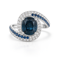 Wave Ring — Ministry of Gems exclusive design