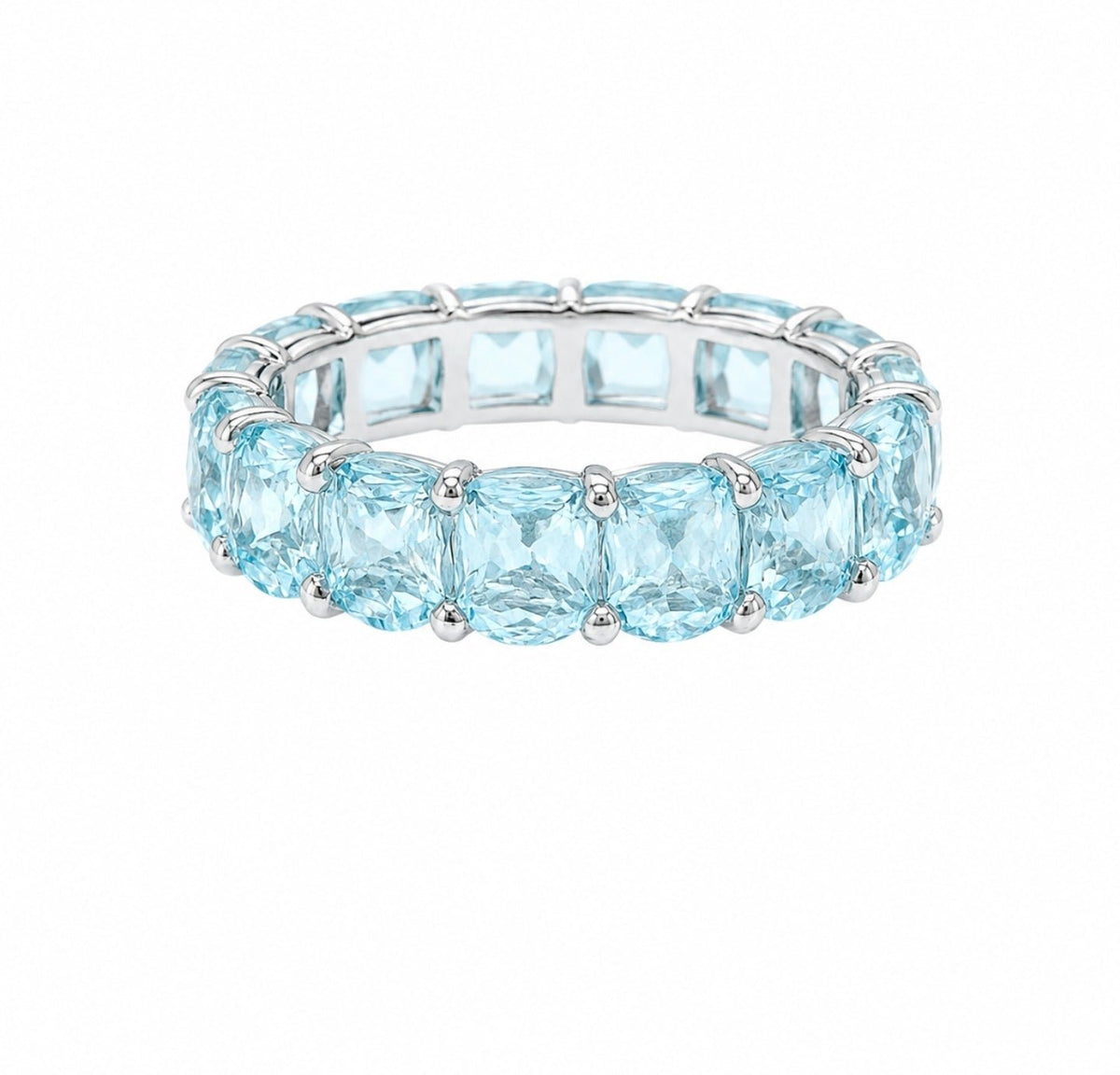 Aquamarine Eternity Band - Ministry of Gems®RingMinistry of Gems®