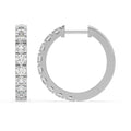 Diamond Hoop Earrings - Ministry of Gems®EarringsMinistry of Gems®