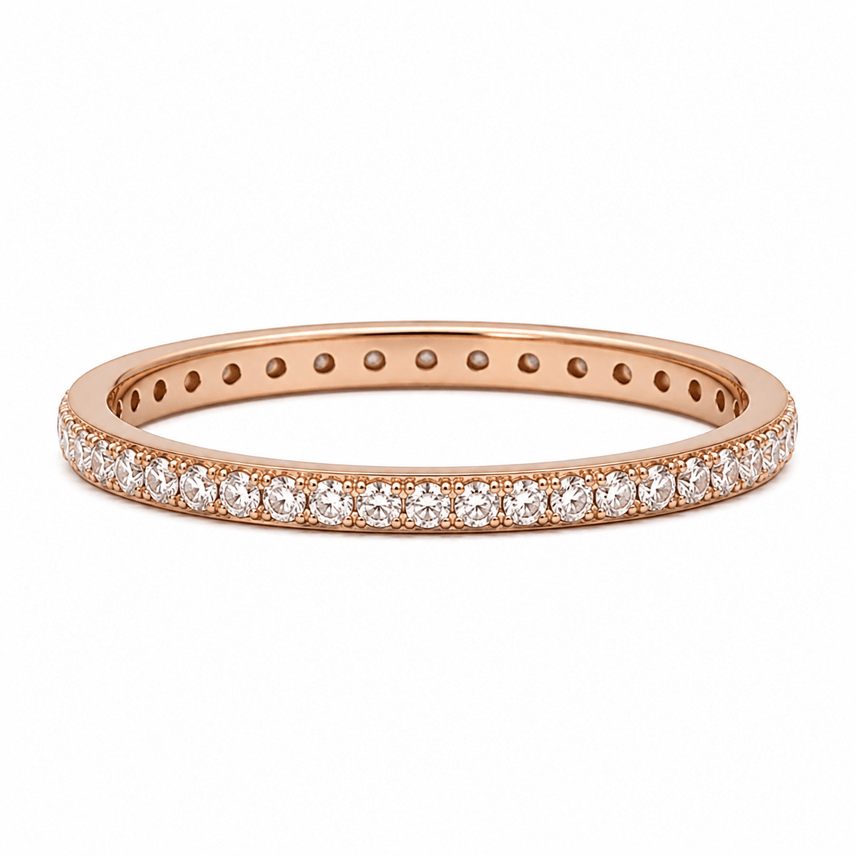 Diamond Pavé Full Eternity Wedding Band - Ministry of Gems®RingMinistry of Gems®