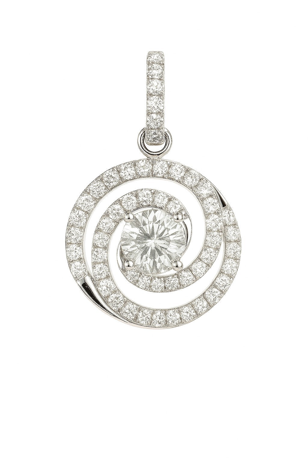 Diamond Spiral Pendant - Ministry of Gems®PendantMinistry of Gems®