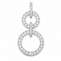 Double Circle Diamond Pendant - Ministry of Gems®PendantMinistry of Gems®