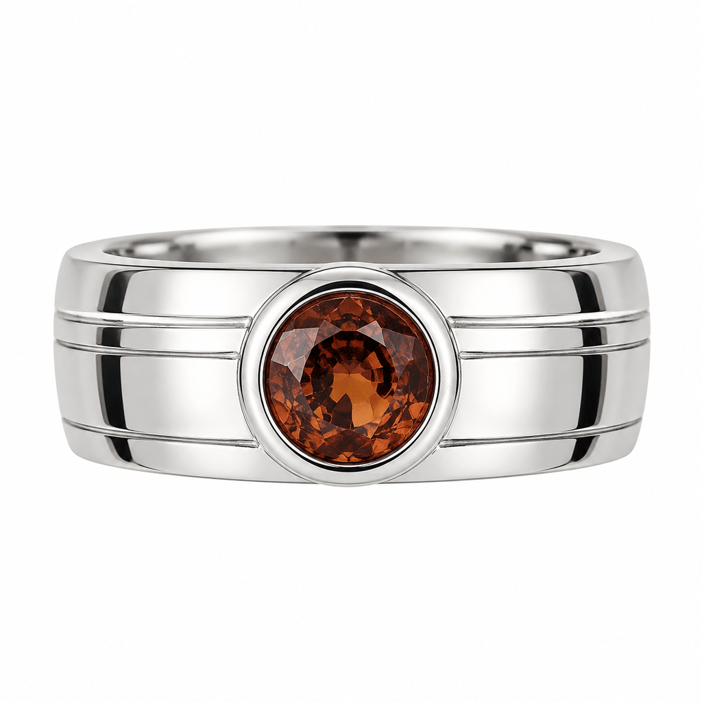 Gents' Spessartite Band - Ministry of Gems®RingMinistry of Gems®