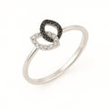 Interlocked Duo Pavé Ring - Ministry of Gems®RingMinistry of Gems®