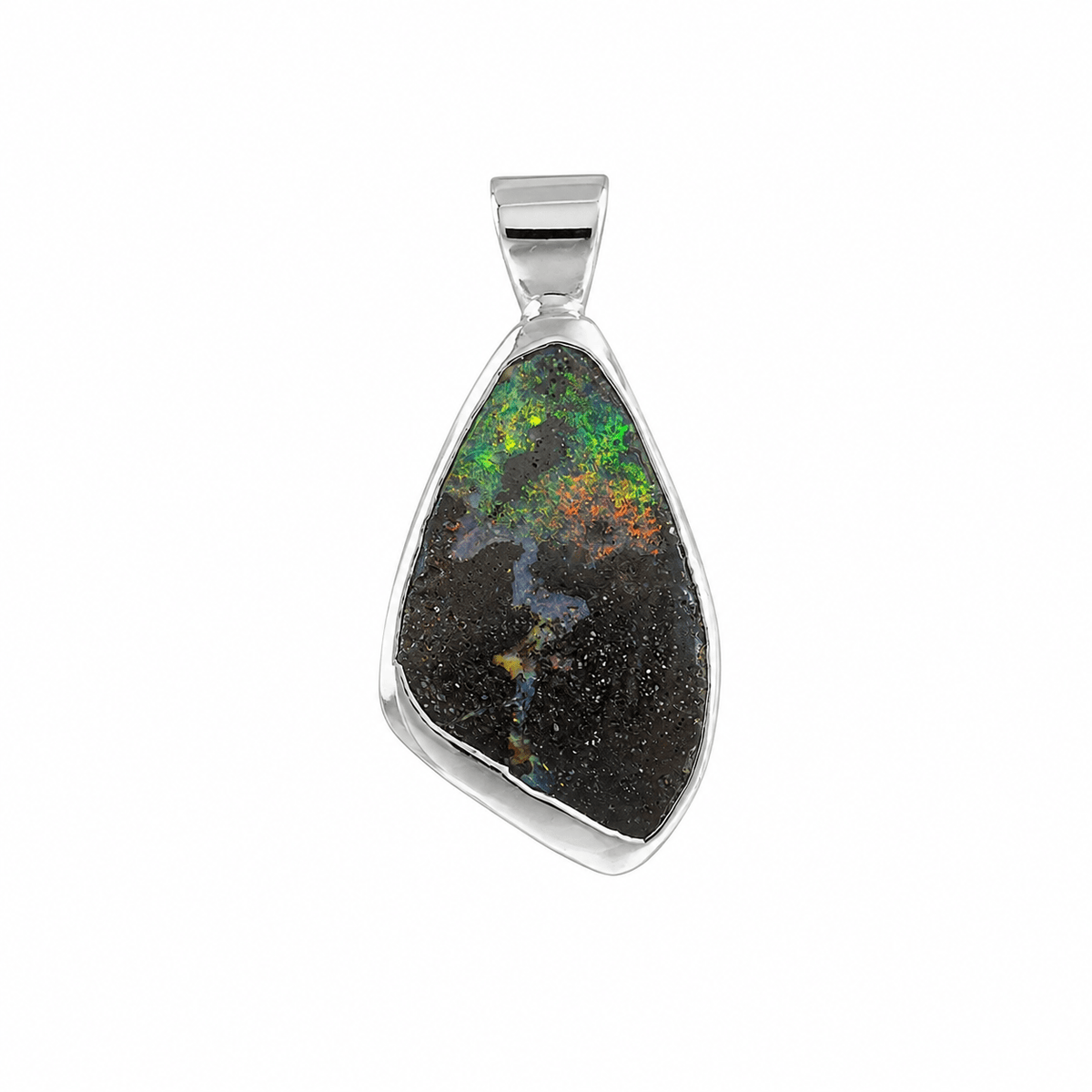 Kite Boulder Opal Pendant — Gold-Plated Sterling Silver - Ministry of Gems®PendantMinistry of Gems®