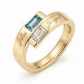 Multi-Gem Baguette Band - Ministry of Gems®RingMinistry of Gems®
