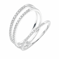White Gold Diamond Ring — Ministry of Gems