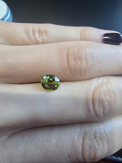 Australian Yellow Sapphire, 1.23 cts — Ministry of Gems