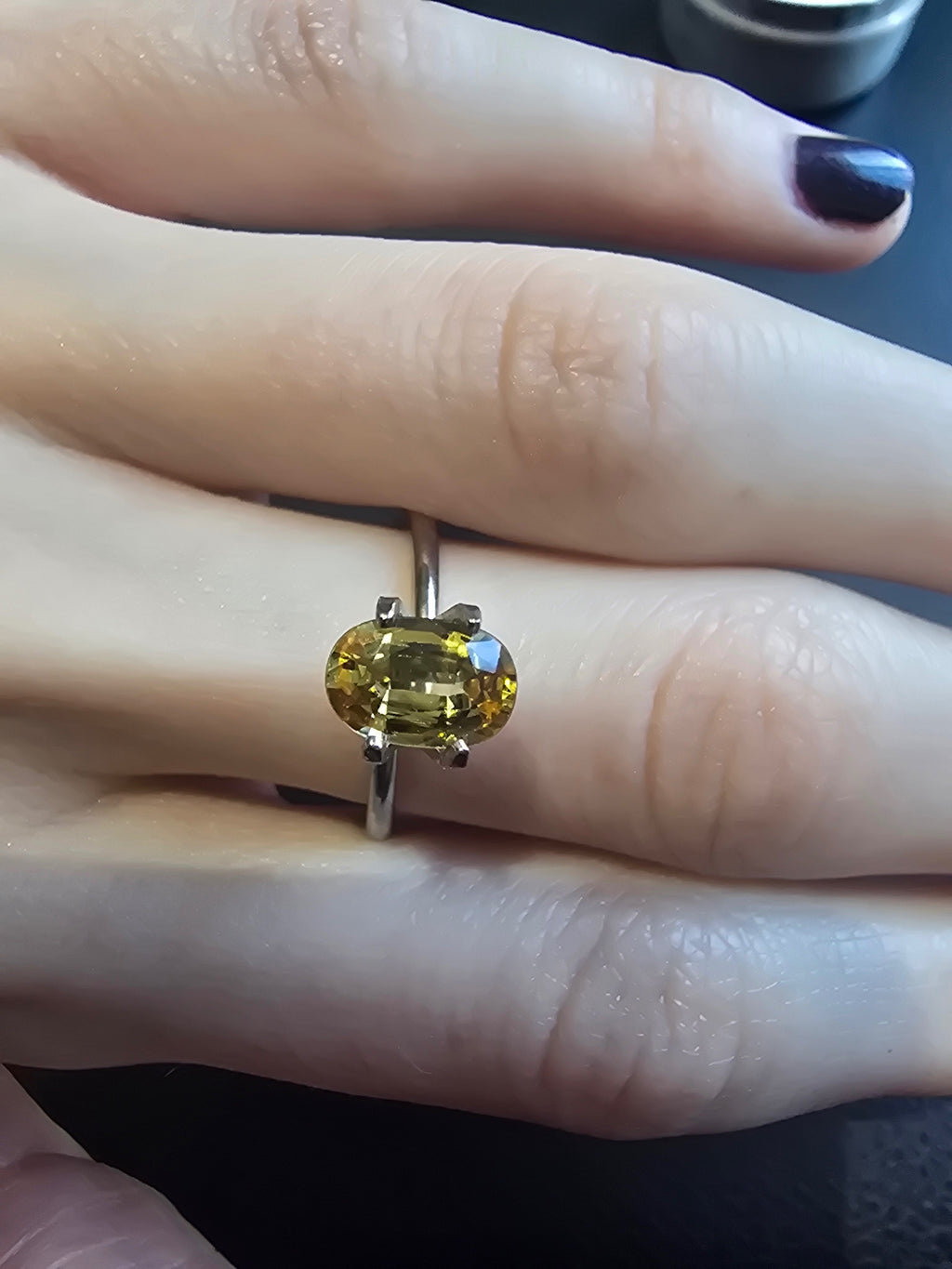 Australian Sapphire 1.2 cts (Yellow-Orange) — Ministry of Gems
