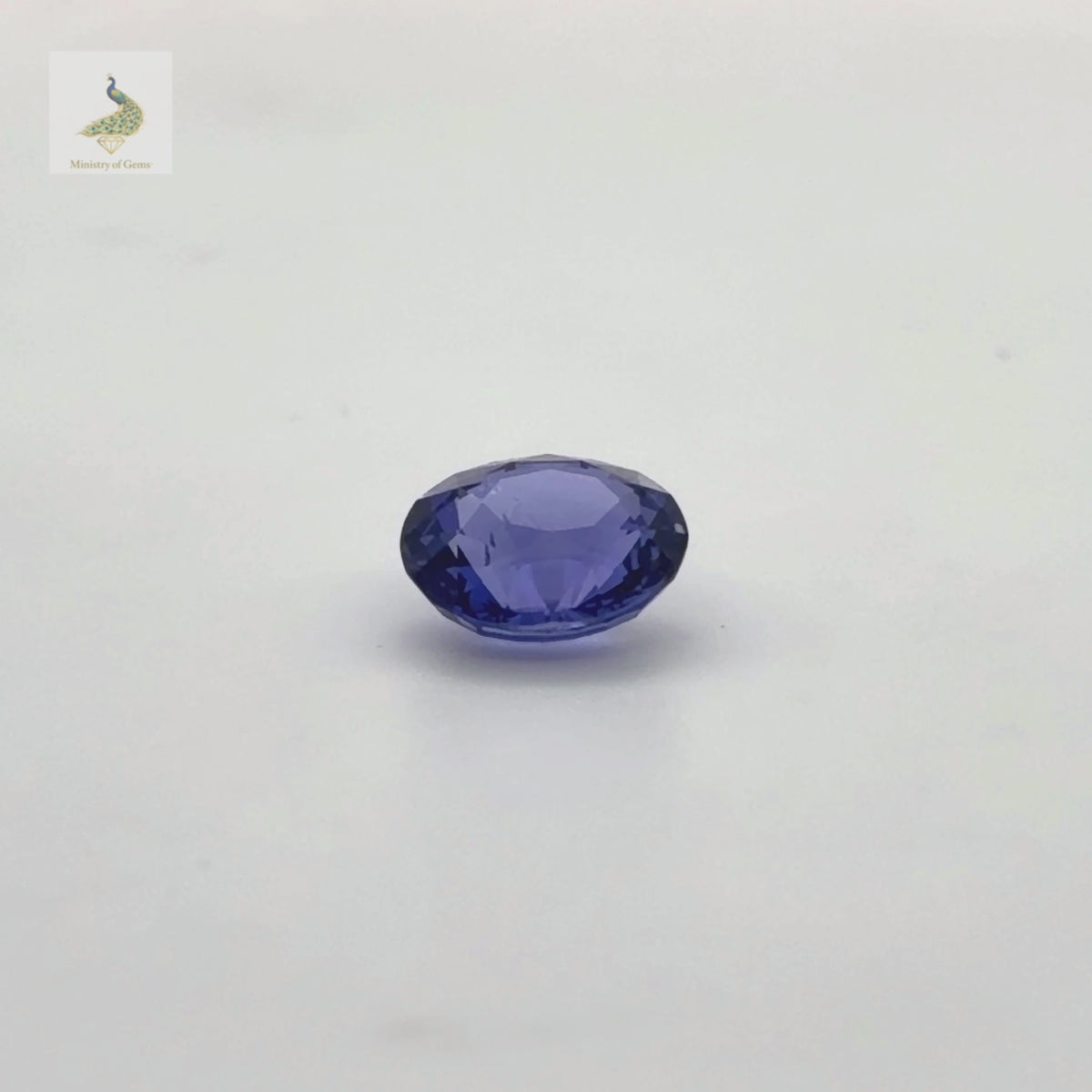 1.80ct Purple/Blue Oval Colour Changing Sapphire