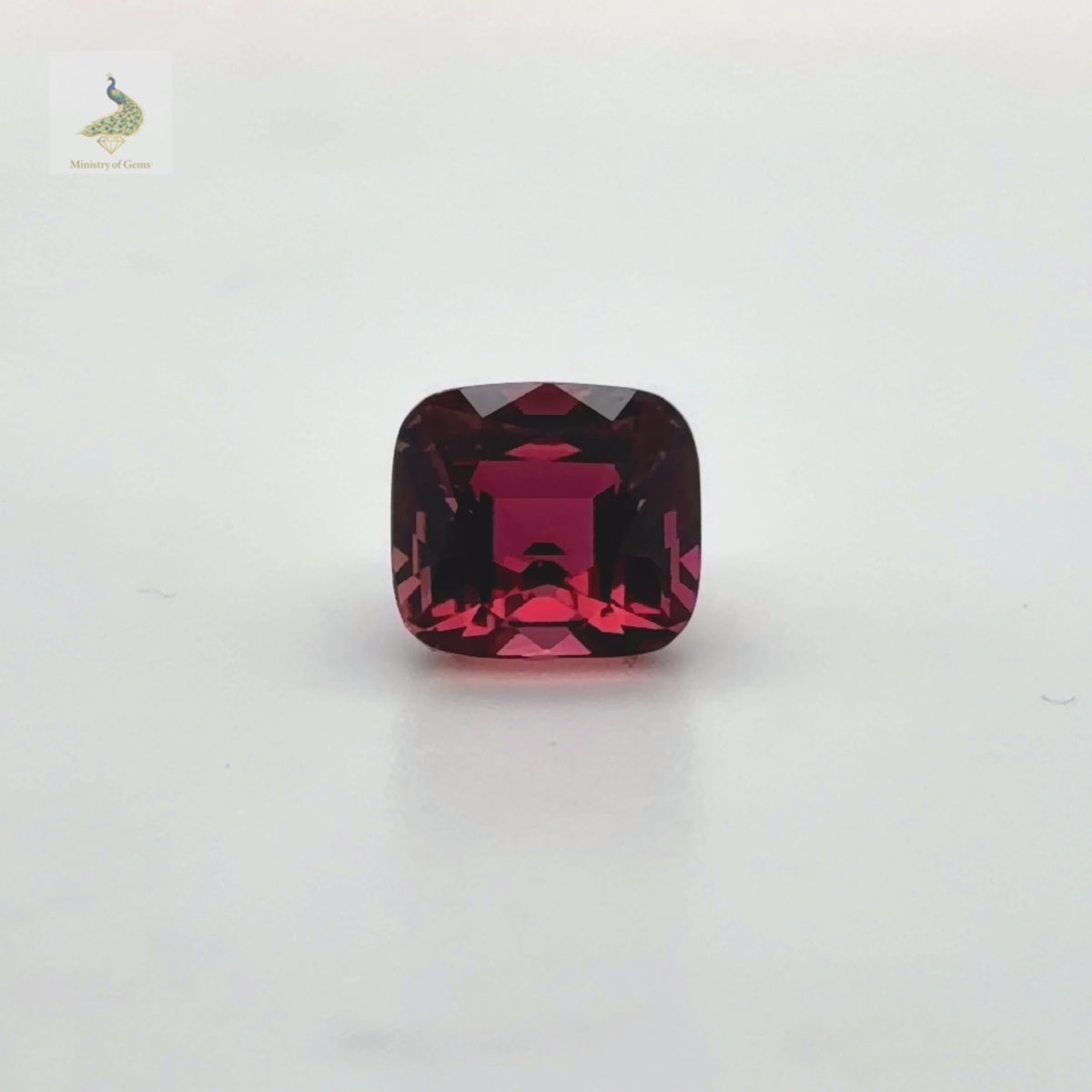 3.02ct Cushion Pink Tourmaine