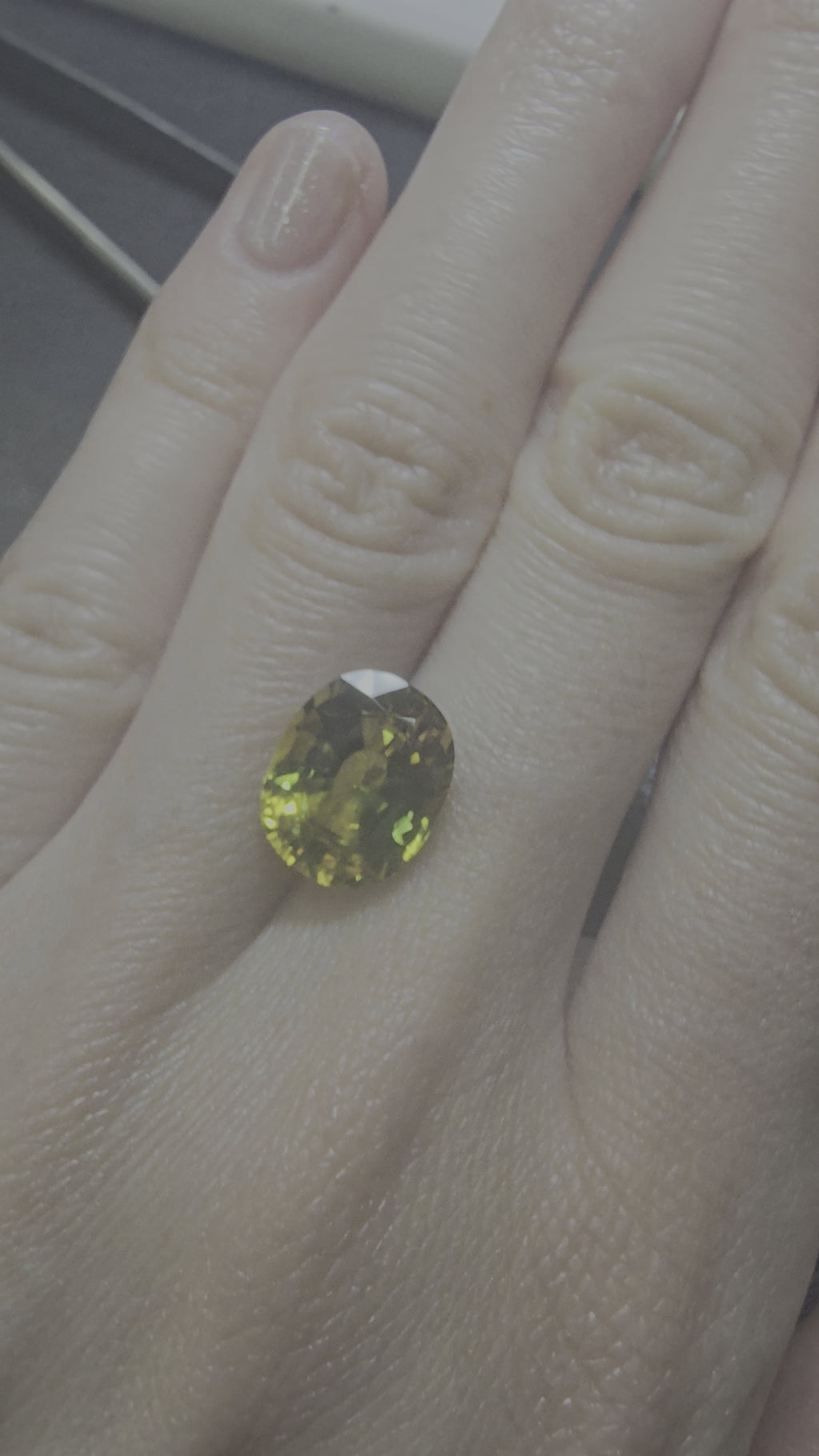 Golden Yellow Australian Sapphire 6.23ct Cushion