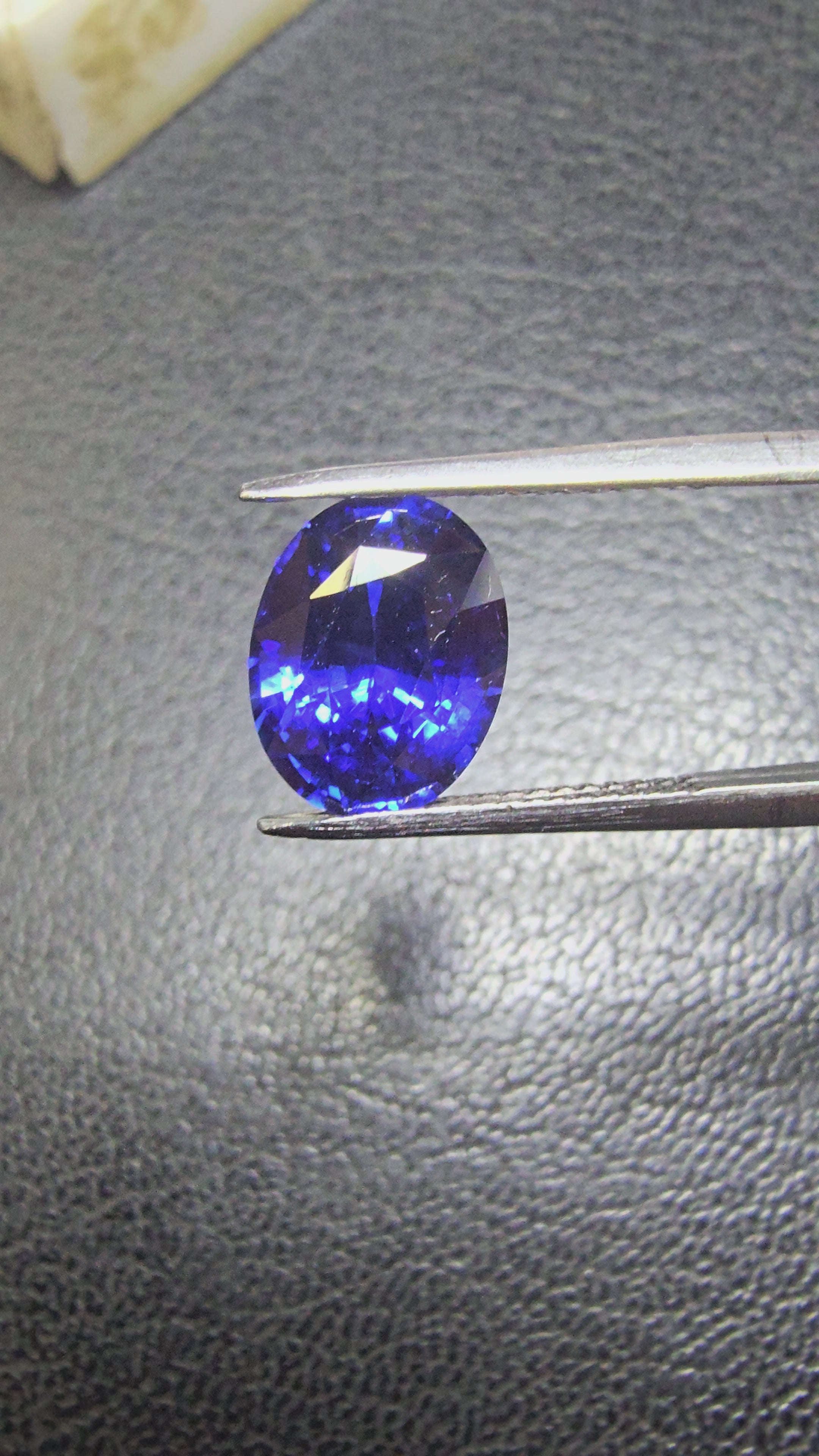 Royal Blue Ceylon Sapphire 3.44ct Oval — Ministry of Gems
