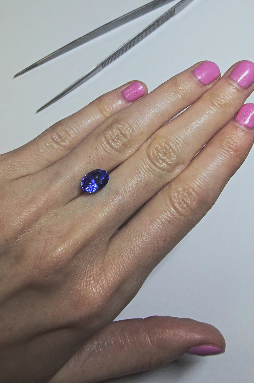 Royal Blue Ceylon Sapphire 3.24ct Oval — Unheated — Ministry of Gems