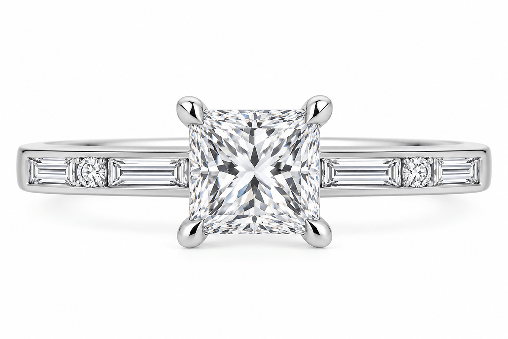 Princess Diamond Engagement Ring - Ministry of Gems®RingMinistry of Gems®