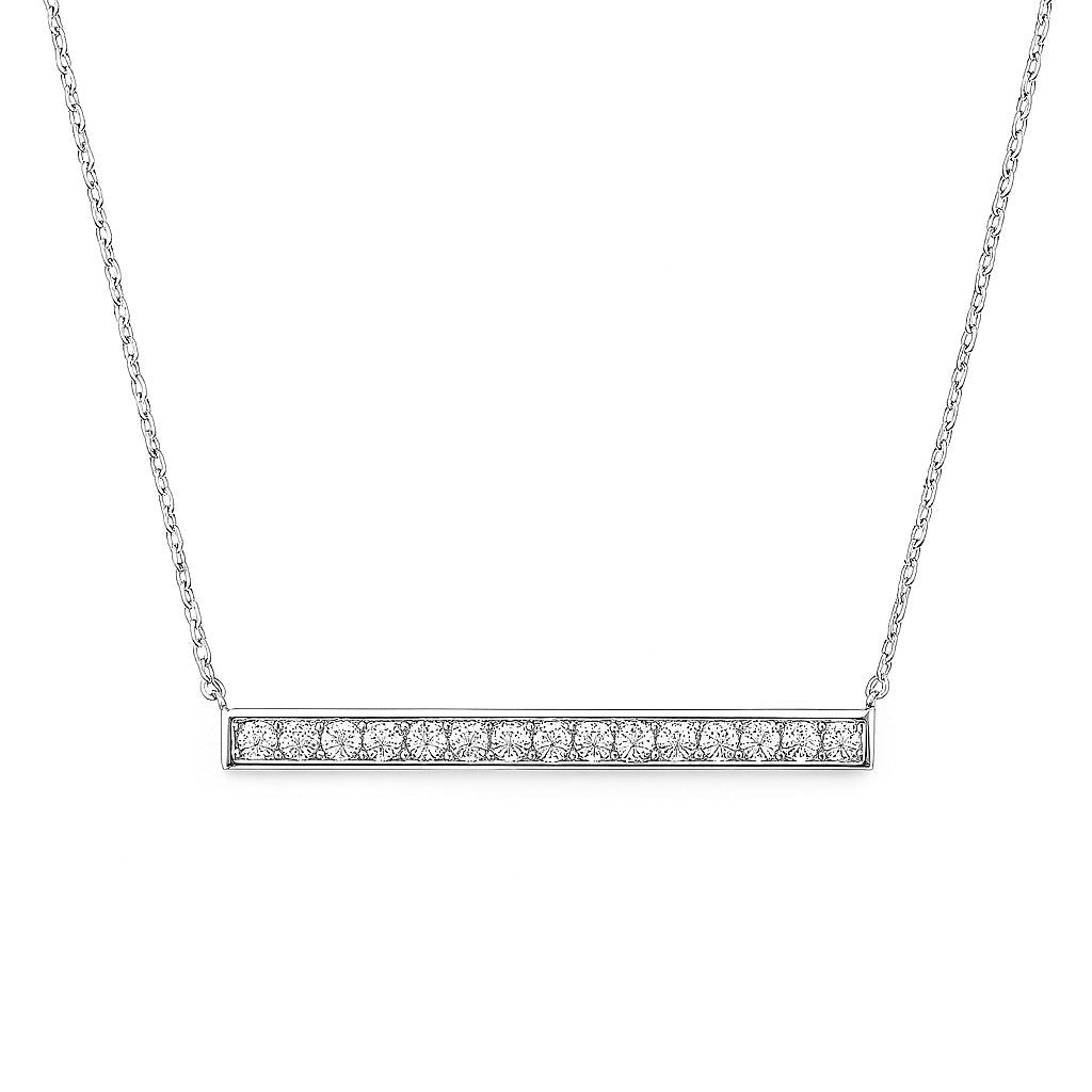 Rainbow Sapphire Bar Necklace - Ministry of Gems®NecklaceMinistry of Gems®