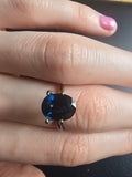 Blue Australian Sapphire 1.97ct Oval
