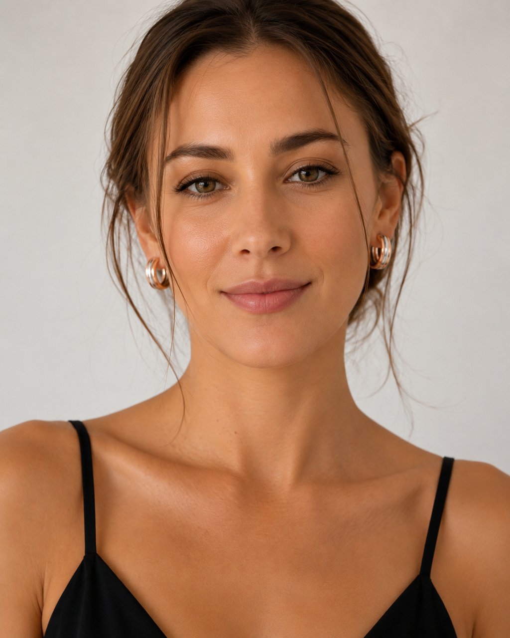 Eterna — Tri-Tone Triple Hoop Earrings — Ministry of Gems