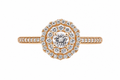 Orchid Diamond Gold Ring — Ministry of Gems