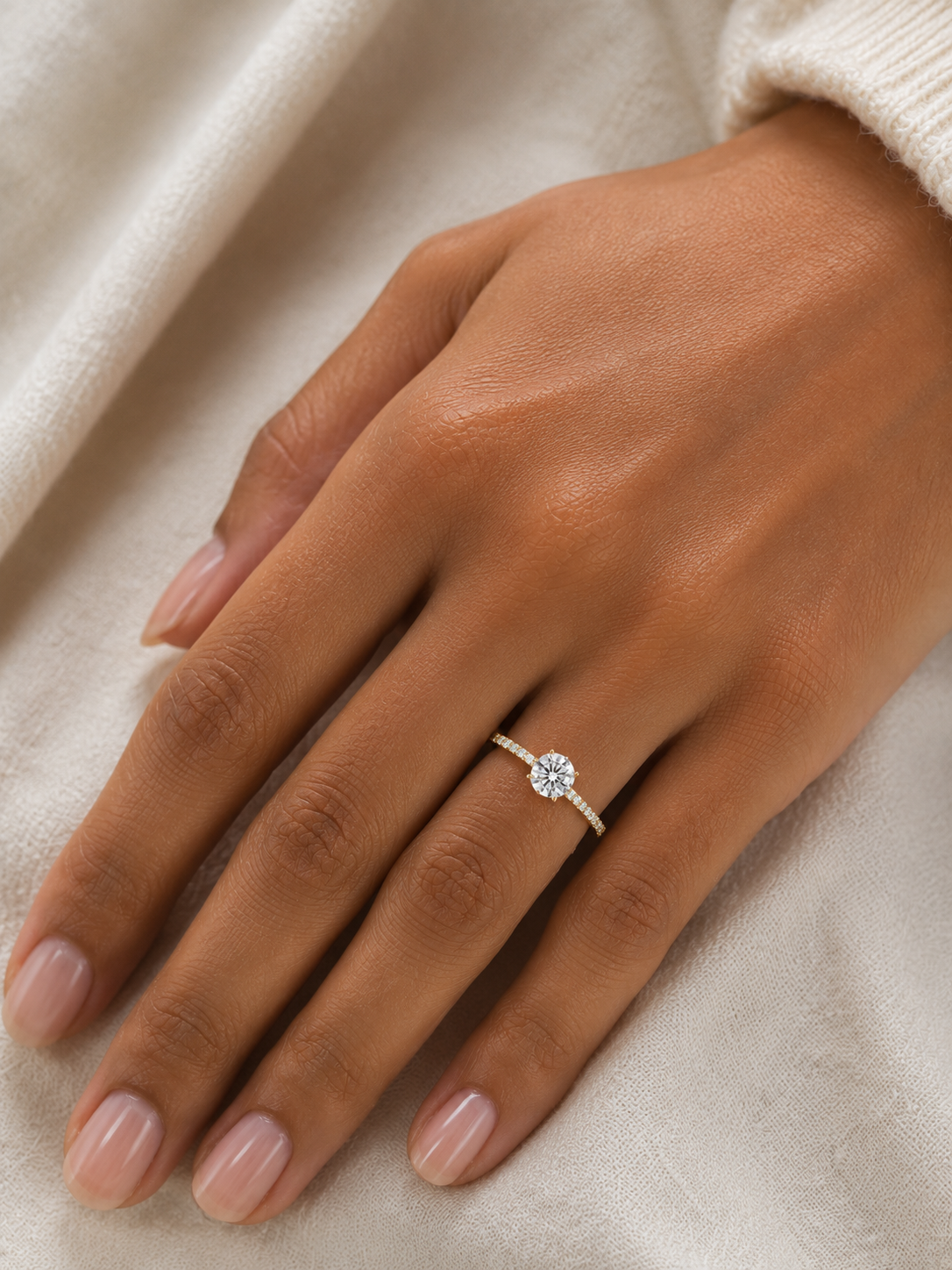 Round Diamond Ring — Ministry of Gems exclusive design