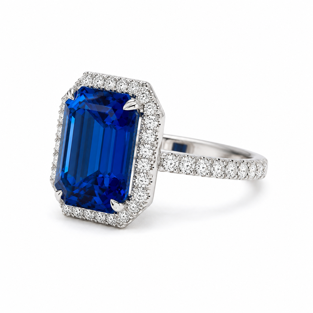 The Esperance Sapphire Engagement Ring — Ministry of Gems exclusive design