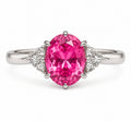 Clemence — Pink Spinel Trilogy Ring — Ministry of Gems