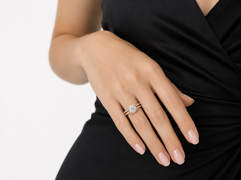 Brilliance Diamond Gold Ring — Ministry of Gems
