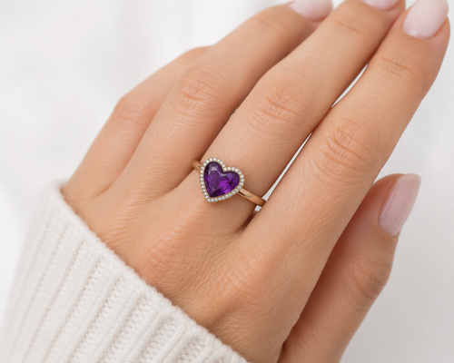Amethyst Ring II — Ministry of Gems exclusive design