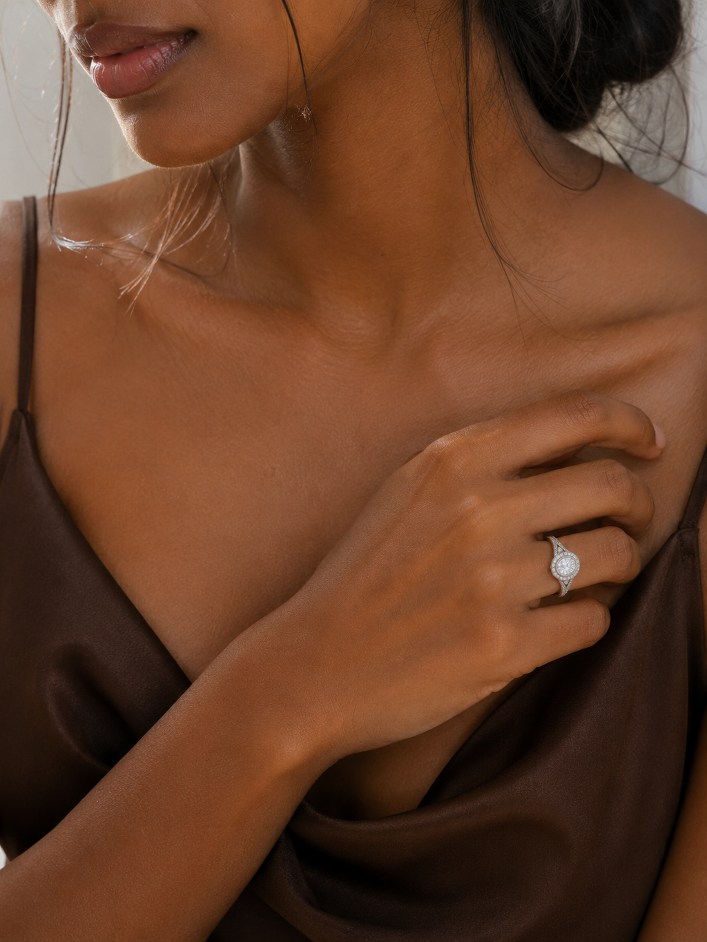 Art Deco Diamond Ring — Ministry of Gems exclusive design