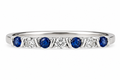 Sapphire Station Vintage Band — Ministry of Gems
