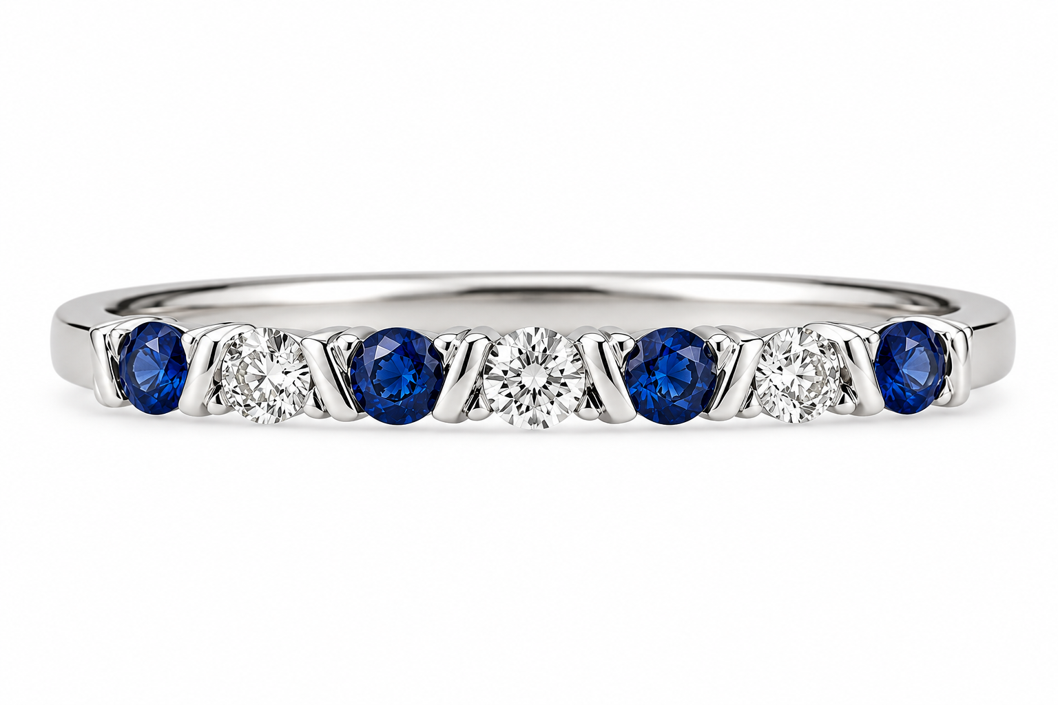 Sapphire Station Vintage Band — Ministry of Gems