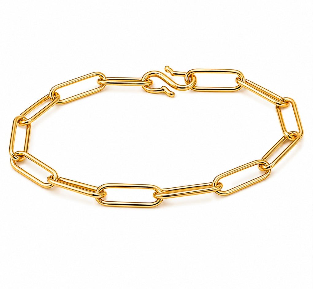 Domina — Paperclip Chain Bracelet — Ministry of Gems