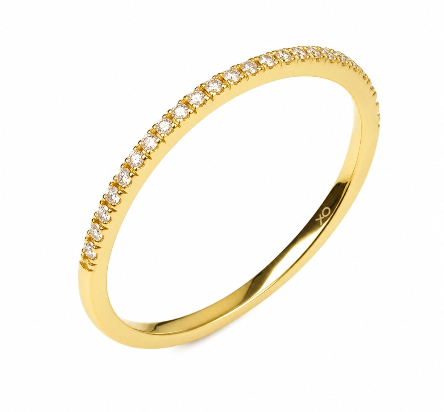Whisper 1mm Pavé Band — Ministry of Gems