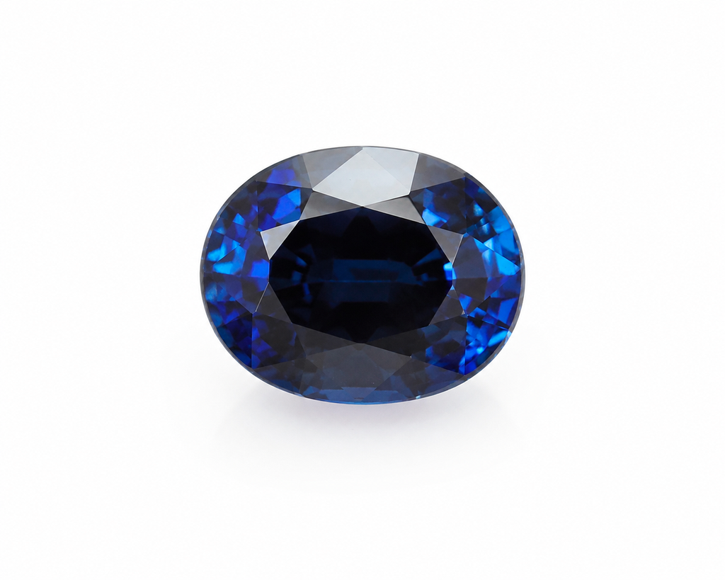 Blue Australian Sapphire 1.58ct Oval