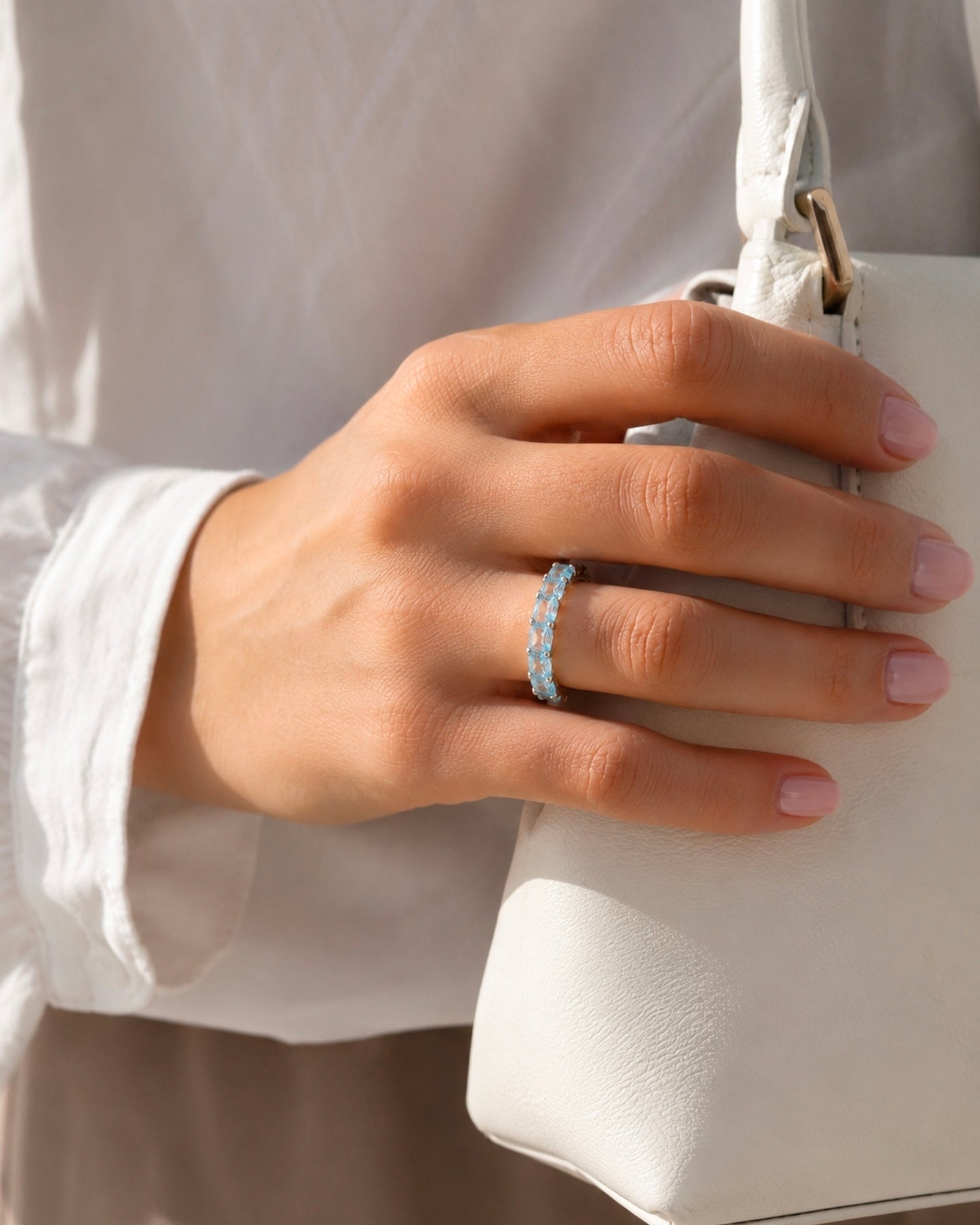 Aquamarine Band II — Ministry of Gems exclusive design