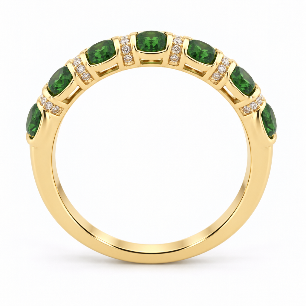 Emerald Eternity Ring