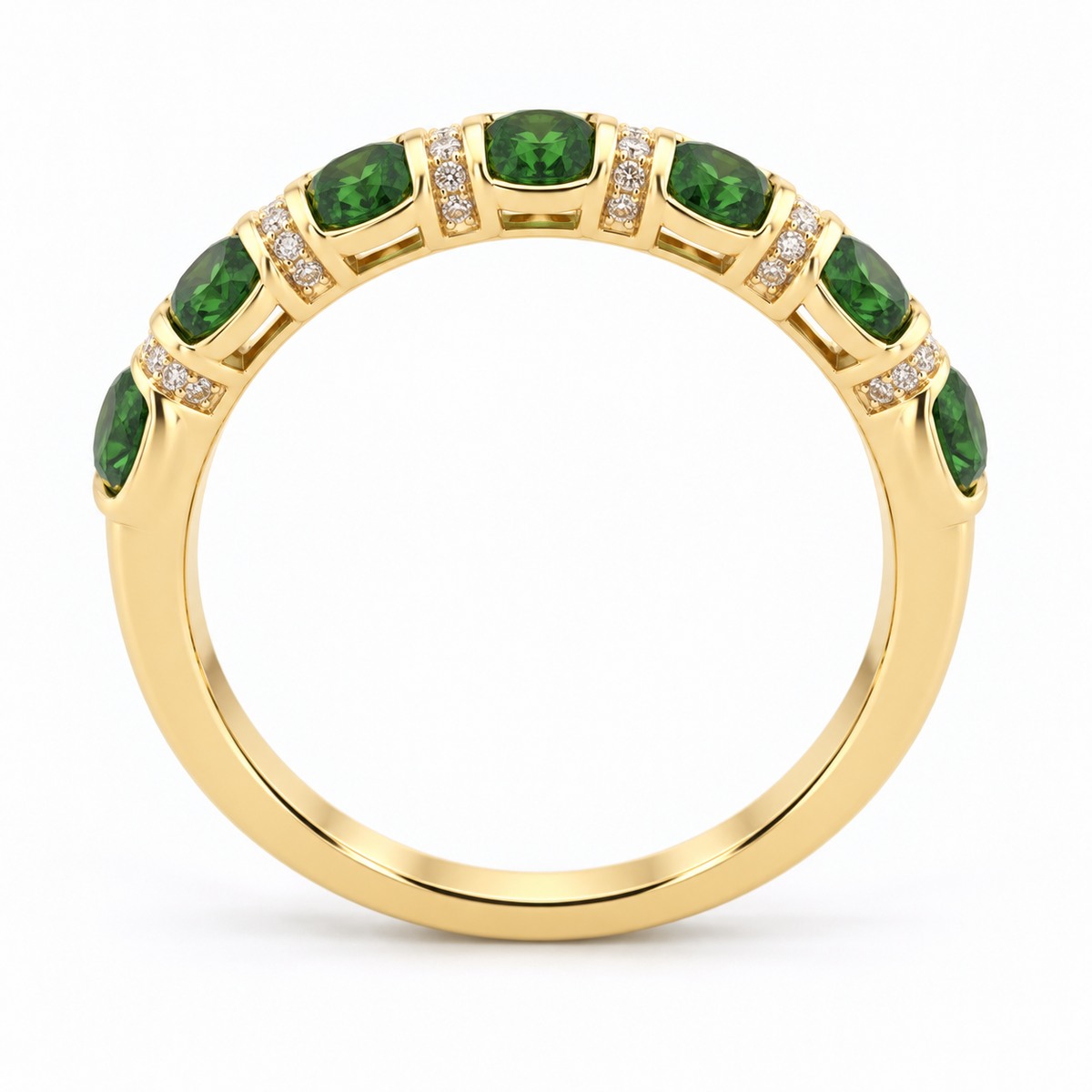 Emerald Eternity Ring