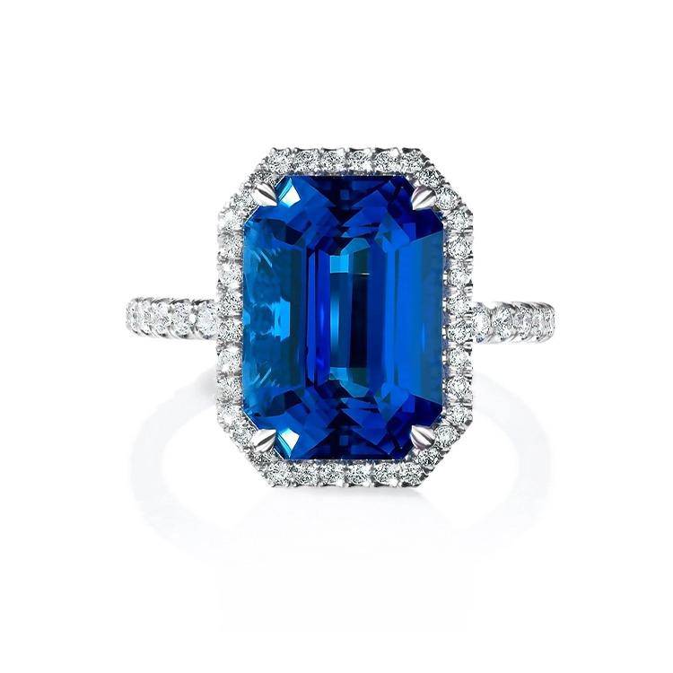 The Esperance Sapphire Engagement Ring — Ministry of Gems exclusive design