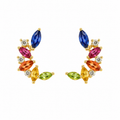 Colour — Multicolour Sapphire Cluster Climbers — Ministry of Gems