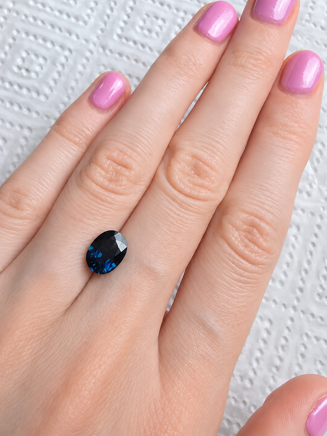 Blue Australian Sapphire 1.97ct Oval
