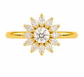 Marguerite — Diamond Flower Ring — Ministry of Gems