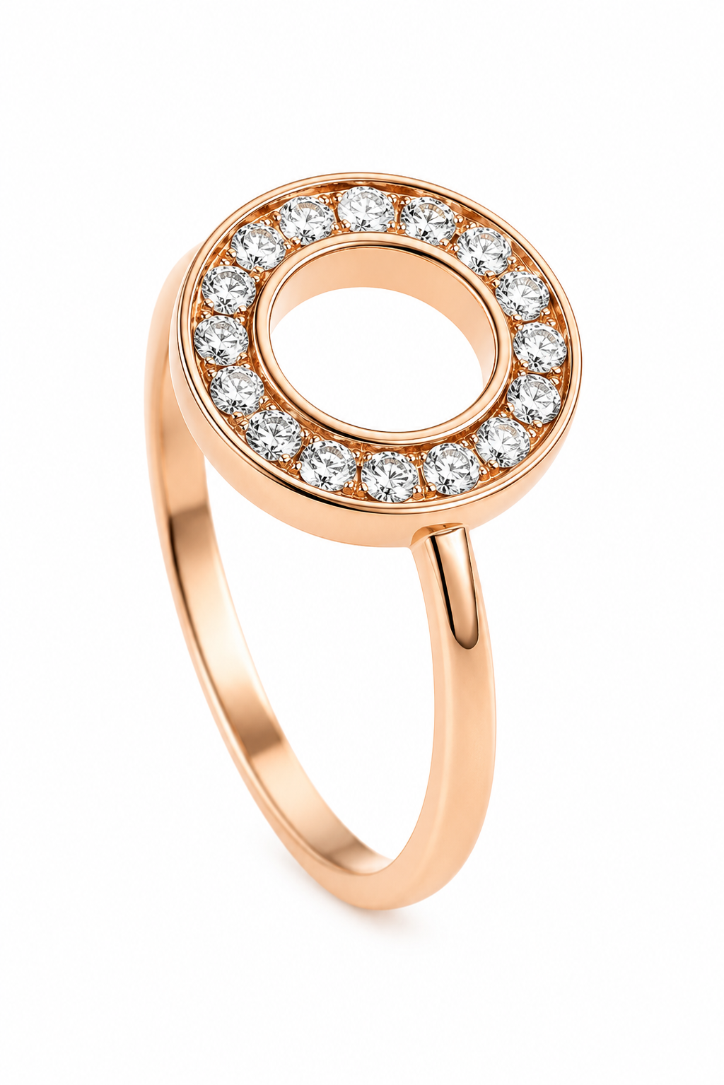 Orbita — Diamond Circle Ring