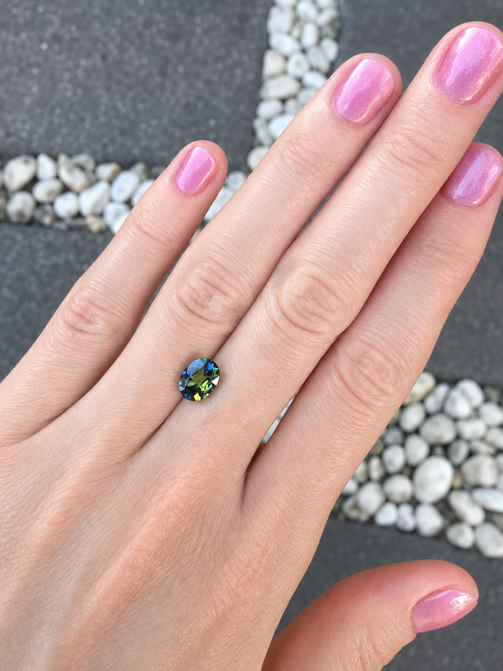 Parti Yellow-Blue Australian Sapphire 1.54ct